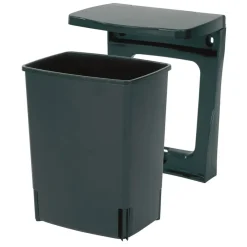 Prullenbakken-Brabantia Afvalverzamelaar - 10L - Zwart