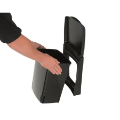 Prullenbakken-Brabantia Afvalverzamelaar - 10L - Zwart