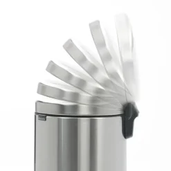 Prullenbakken-Brabantia Pedaalemmer NewIcon - 30L - Matt Steel