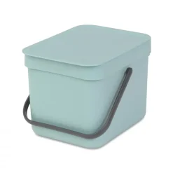 Prullenbakken-Brabantia Sort & Go Afvalemmer - 6L - Mint