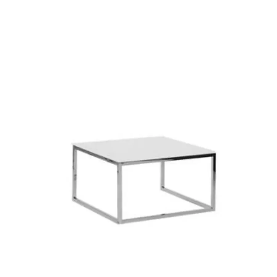 Beliani BREA - Salontafel - Wit - Veiligheidsglas
