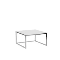 Beliani BREA - Salontafel - Wit - Veiligheidsglas
