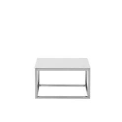Beliani BREA - Salontafel - Wit - Veiligheidsglas