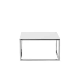 Beliani BREA - Salontafel - Wit - Veiligheidsglas