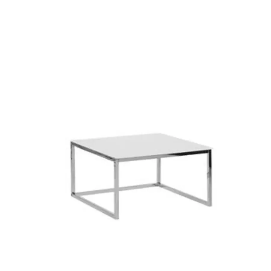 Beliani BREA - Salontafel - Wit - Veiligheidsglas