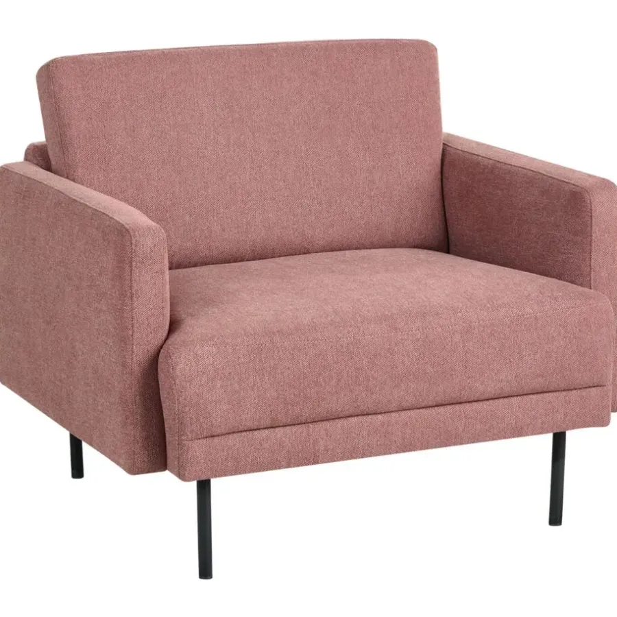 Beliani BREDA - Fauteuil - Roze - Polyester