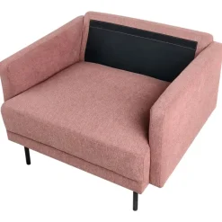 Beliani BREDA - Fauteuil - Roze - Polyester