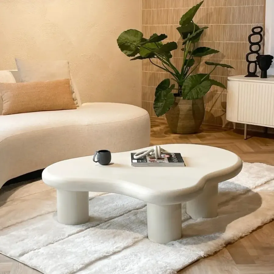 Livingfurn Brix - Salontafel - Brix Feline Sandy - Beige