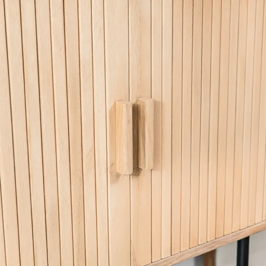 Nordlys Buffet 2 deuren van hout en metaal