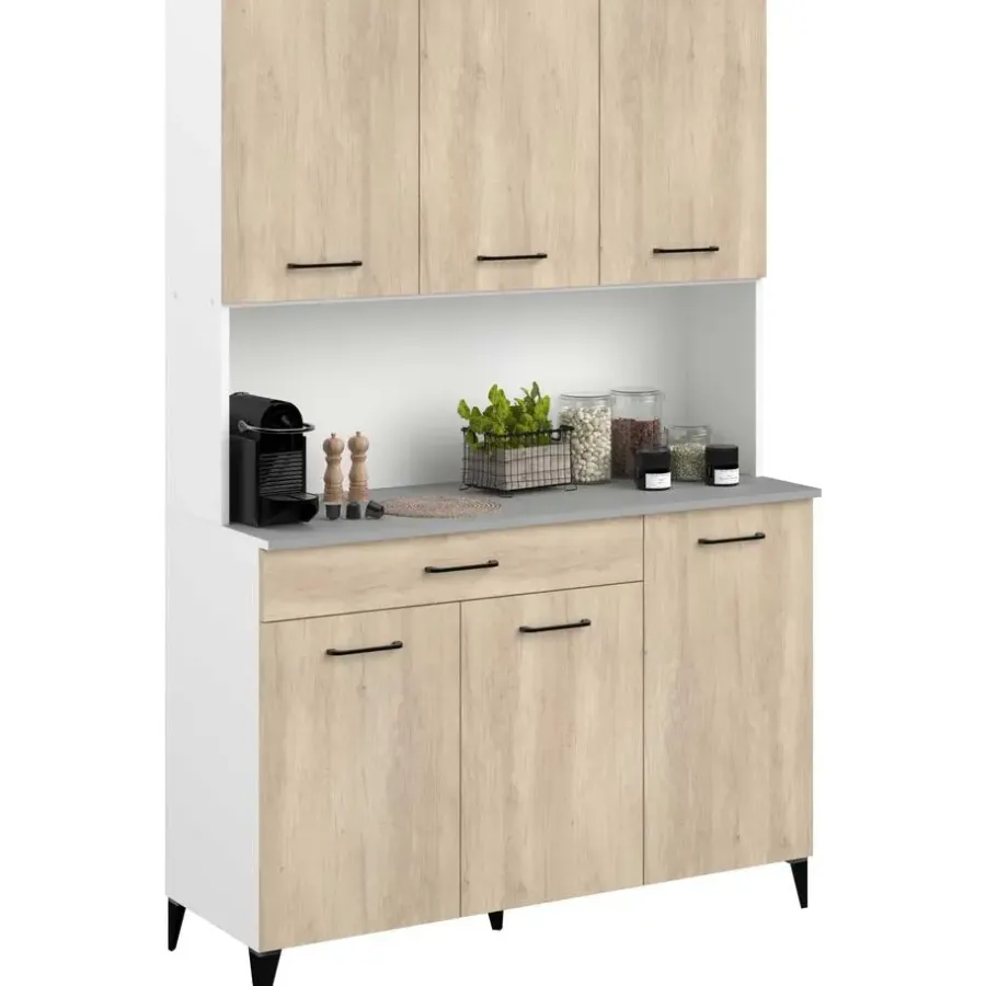 Parisot Buffetkast Maleficent met 6 deuren & 1 lade - eikdecor
