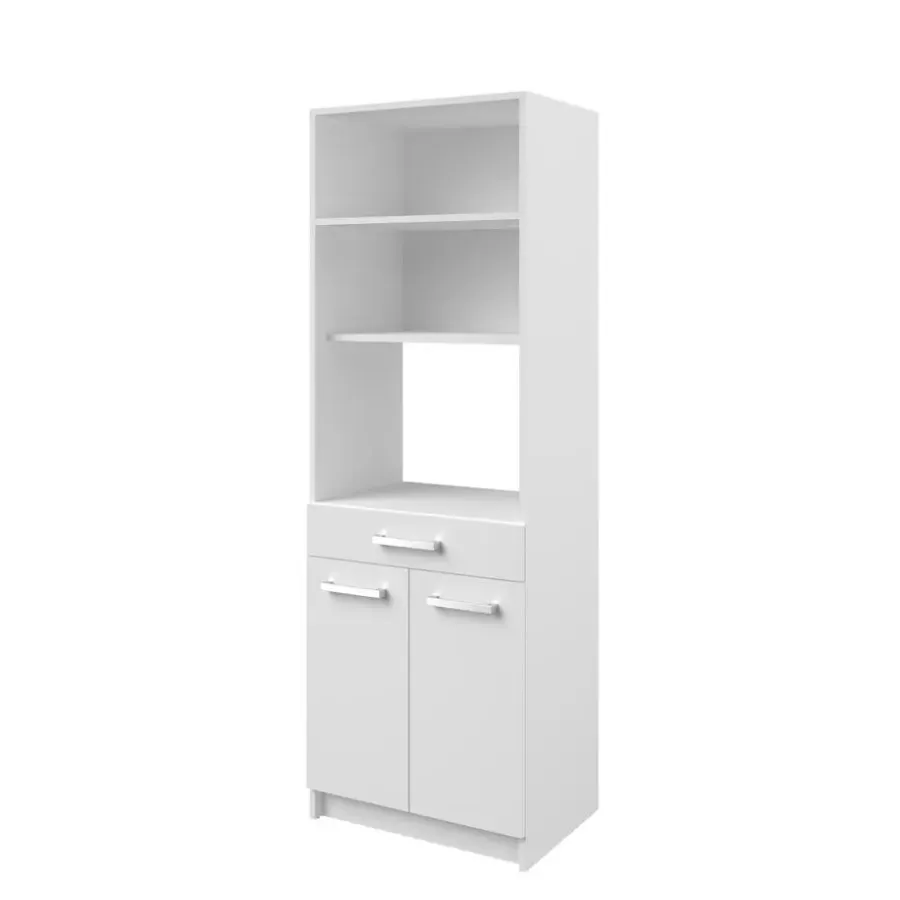 Buffetkasten-Parisot Buffetkast Unya met 2 deuren- 1 lade - wit