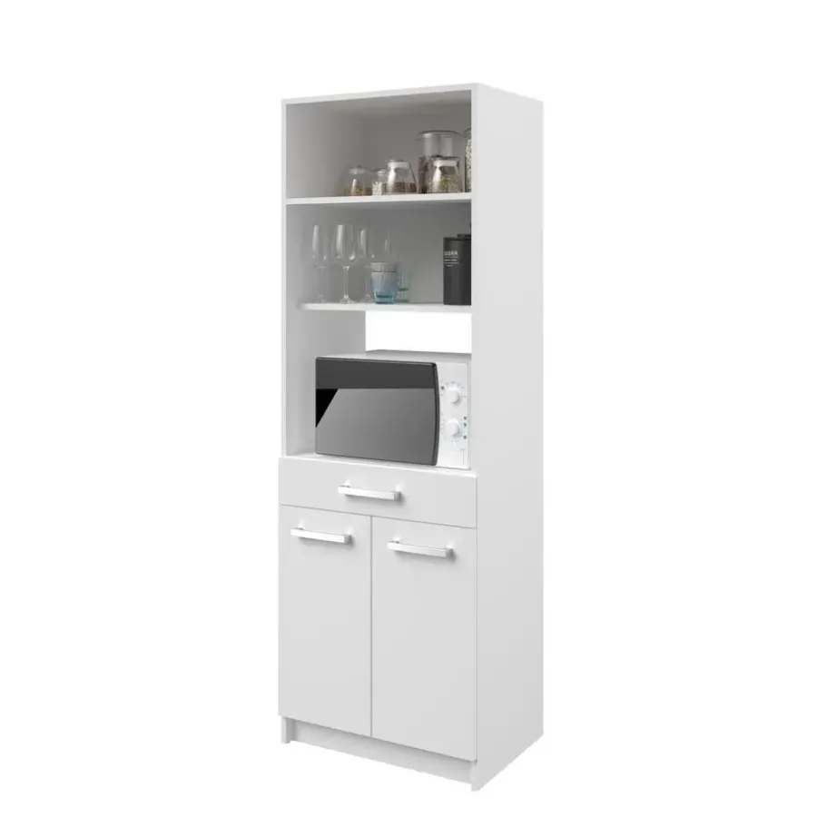 Buffetkasten-Parisot Buffetkast Unya met 2 deuren- 1 lade - wit