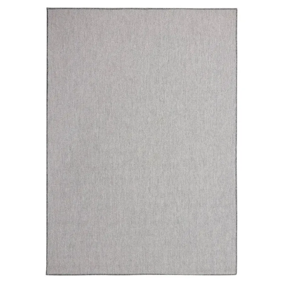 Eva Interior Buitenkleed Mono - Grijs/Wit - Dubbelzijdig - - 230 x 160 cm