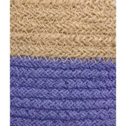 Opbergmanden-Beliani BULANIK - Mand set van 2 - Beige - Jute