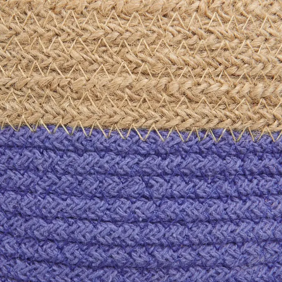 Opbergmanden-Beliani BULANIK - Mand set van 2 - Beige - Jute