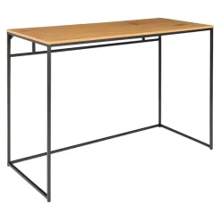 Sedero Bureau - eiken look met zwart frame