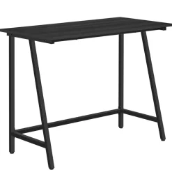 Bureaus-Merkloos Bureau - industrieel - 100x50x75 cm - zwart
