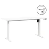 Homeworx Bureau zit/sta elektrisch verstelbaar - wit/wit - 75/118x160x80 cm
