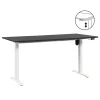 Homeworx Bureau zit/sta elektrisch verstelbaar - zwart/wit - 75/118x160x80 cm