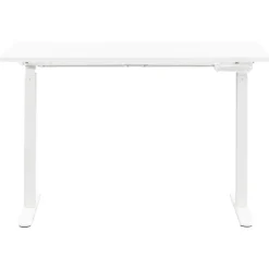 Homeworx Bureau zit/sta handmatig verstelbaar - wit/wit - 75/118x120x70 cm