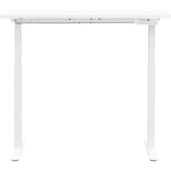 Homeworx Bureau zit/sta handmatig verstelbaar - wit/wit - 75/118x120x70 cm