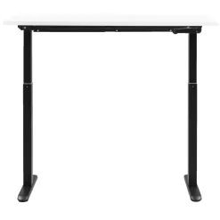 Zit-Sta-Bureaus-Homeworx Bureau zit/sta handmatig verstelbaar - wit/zwart - 75/118x120x70 cm