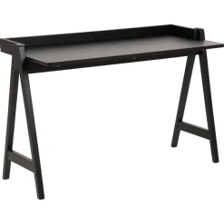 Bureaus-Leen Bakker Bureau Mylo - zwart - 80x126,6x51,6 cm