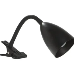 Tafellampen|Bureaulampen-Leen Bakker Bureau-klemlamp knijper - zwart metaal - E14 - 35xØ9 cm