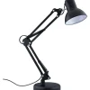 Merkloos Bureaulamp - Verstelbaar - Retro - Klassiek - 1x40 watt - Zwart