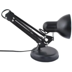 Merkloos Bureaulamp - Verstelbaar - Retro - Klassiek - 1x40 watt - Zwart
