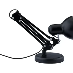 Merkloos Bureaulamp - Verstelbaar - Retro - Klassiek - 1x40 watt - Zwart