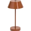Tafellampen|Bureaulampen-Leen Bakker Bureaulamp Milton rood G9 - 30x15x15 cm