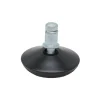 IVOL Bureaustoel glijders set - zwart - diameter 5cm