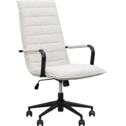 Bureaustoelen|Bureaustoelen-Leen Bakker Bureaustoel Kane - beige
