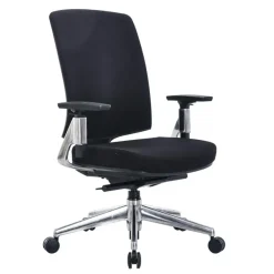 Bureaustoelen|Bureaustoelen-Sedero Bureaustoel Montana - Zwart - Voldoet aan NEN-EN 1335 norm