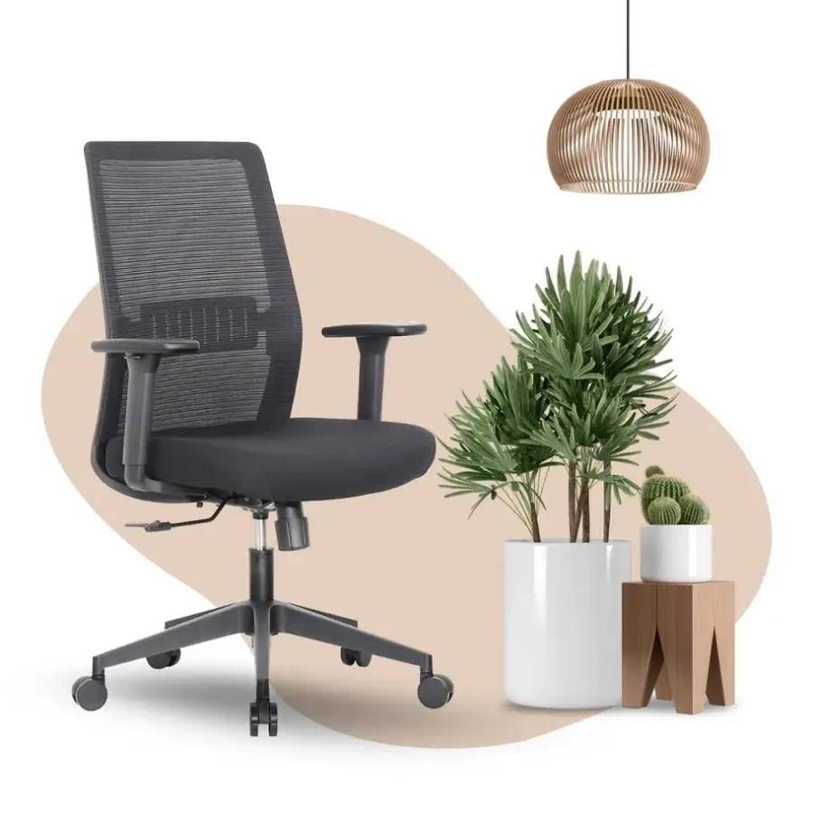 Bureaustoelen|Bureaustoelen-IVOL Bureaustoel Napoli