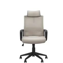 Bureaustoelen|Bureaustoelen-Leen Bakker Bureaustoel Oslo - crème