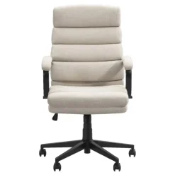 Bureaustoelen|Bureaustoelen-Leen Bakker Bureaustoel Rolf - beige