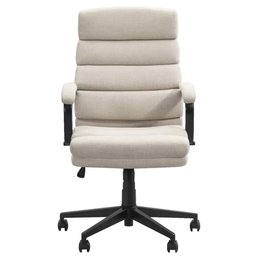 Bureaustoelen|Bureaustoelen-Leen Bakker Bureaustoel Rolf - beige