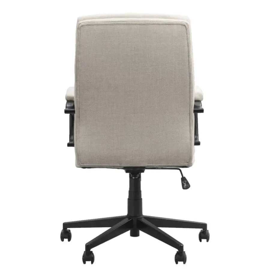 Bureaustoelen|Bureaustoelen-Leen Bakker Bureaustoel Rolf - beige