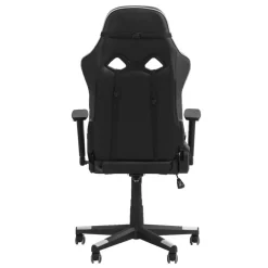 Gamestoelen-Leen Bakker Bureaustoel Senna - zwart/wit