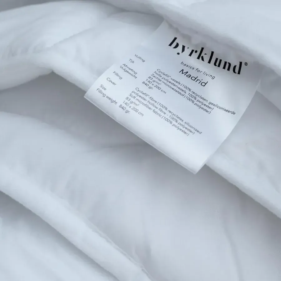 Dekbedden-Byrklund - Dekbed All Season Madrid - 240x220 cm - Anti Allergisch