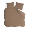 2-Persoons Dekbedovertrekken-Byrklund - Dekbedovertrek Soft & Fluffy - 200x220 cm - Taupe
