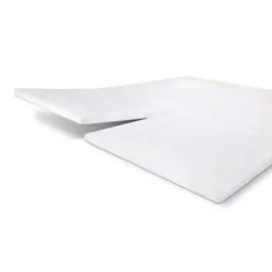 Byrklund - Molton Bed Basics Multifit Split-Topper - 160x200 cm - Wit