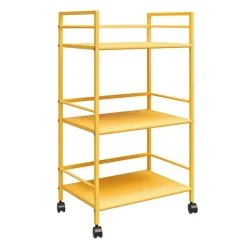 Trolleys-Novogratz Cache - Metalen rolwagen geel
