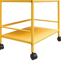 Trolleys-Novogratz Cache - Metalen rolwagen geel