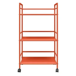 Novogratz Cache - Metalen rolwagen oranje