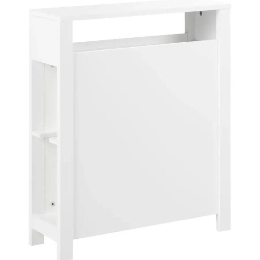 Hoge Kasten-Leen Bakker CACHI - Badkamerkast - Wit - 20 x 70 cm - MDF