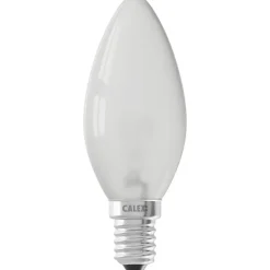 Lichtbronnen-Calex kaarslamp - mat - E14 - 10W - 50LM
