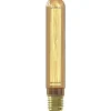 Calex LED buislamp - T30x185 - goudkleur - E27 - 2.3W - 65LM - dimbaar